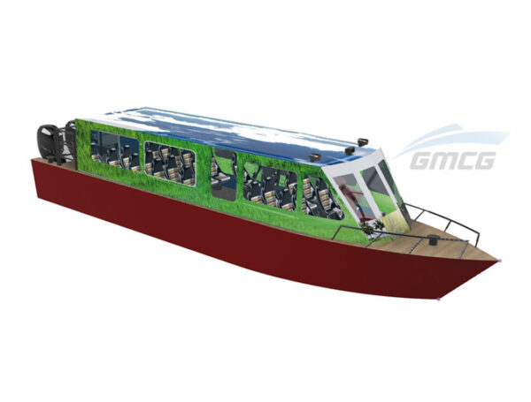 Basic, detailed design of 25 pax tourist boat